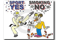 Sport YES Smoking NO
