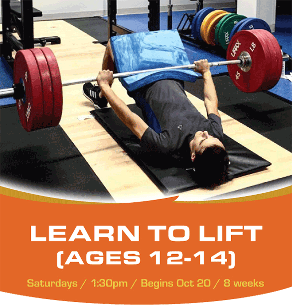 Learn to Lift ages 12-14