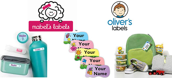 Mabel's Labels and Oliver's Labels