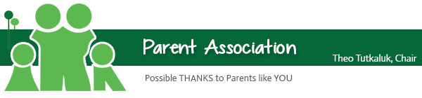 Message from Bedson Parent Association- Theo Tutkaluk, Chair