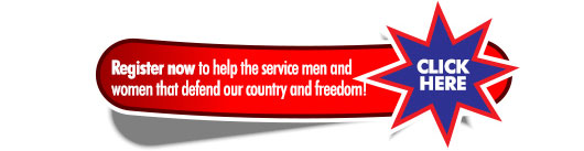 Register now and help the service men and women who defend our country and freedom
