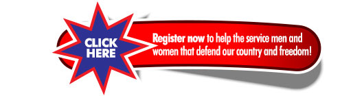 Register now and help the service men and women who defend our country and freedom