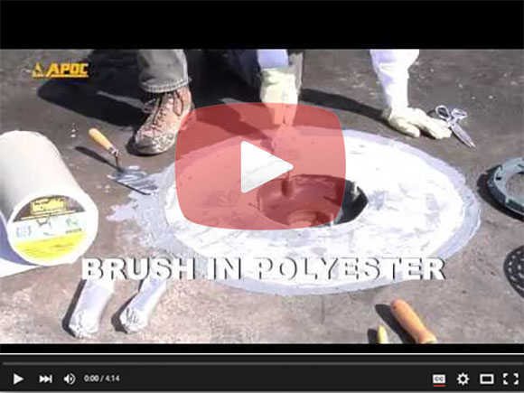 APOC You Tube video: Brush in Polyester