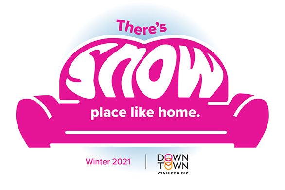 There's snow place like home graphic