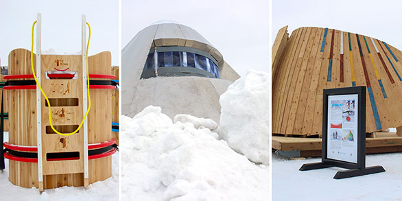 warming huts
