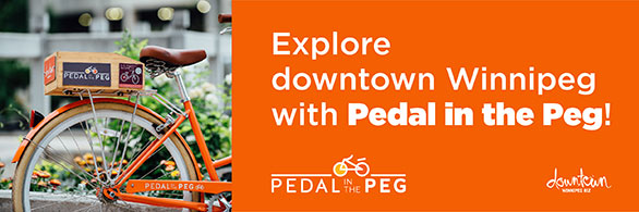 Explore downtown Winnipeg with Pedal in the Peg!