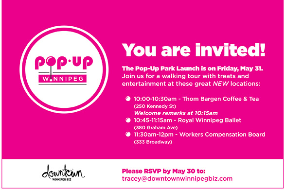 You are invited to the Pop-Up Park Launch!