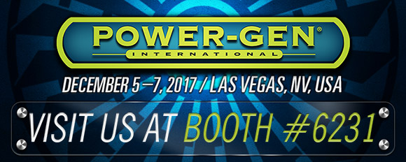 Power-Gen International Dec. 5-7 in Las Vegas. Visit us at Booth #6231!