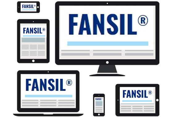 Fansil on computer and mobile screens